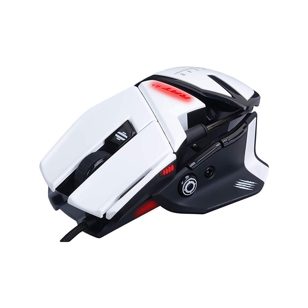 MAD CATZ R.A.T. 4+ Blanche - Souris PC MAD CATZ - grosbill.com - 2