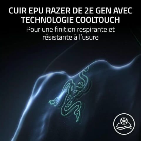 Razer Iskur V2 NewGen Noir - Siège PC Gamer - grosbill.com - 2