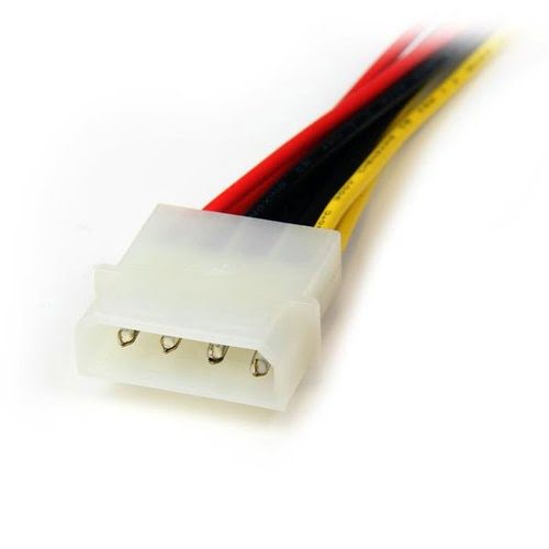 12" LP4 to 2x SATA Power Y Cable Adapter - Achat / Vente sur grosbill.com - 1