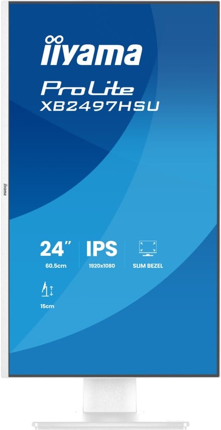 Iiyama 24 pouces  XB2497HSU-W1 - Ecran PC Iiyama - grosbill.com - 2