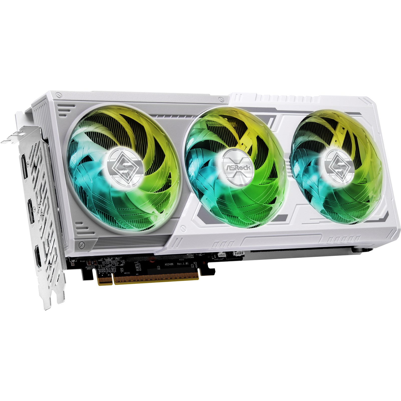 ASRock Radeon RX 9060 XT Steel Legend 16GB OC - Carte graphique - 6