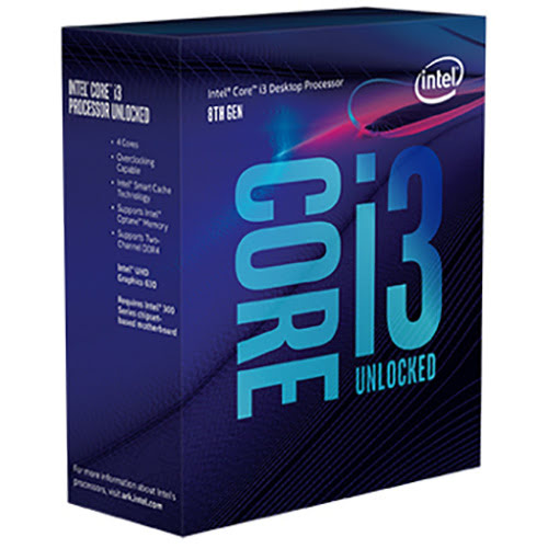 Intel Core i3-8350K - 4.0GHz - Processeur Intel - grosbill.com - 0