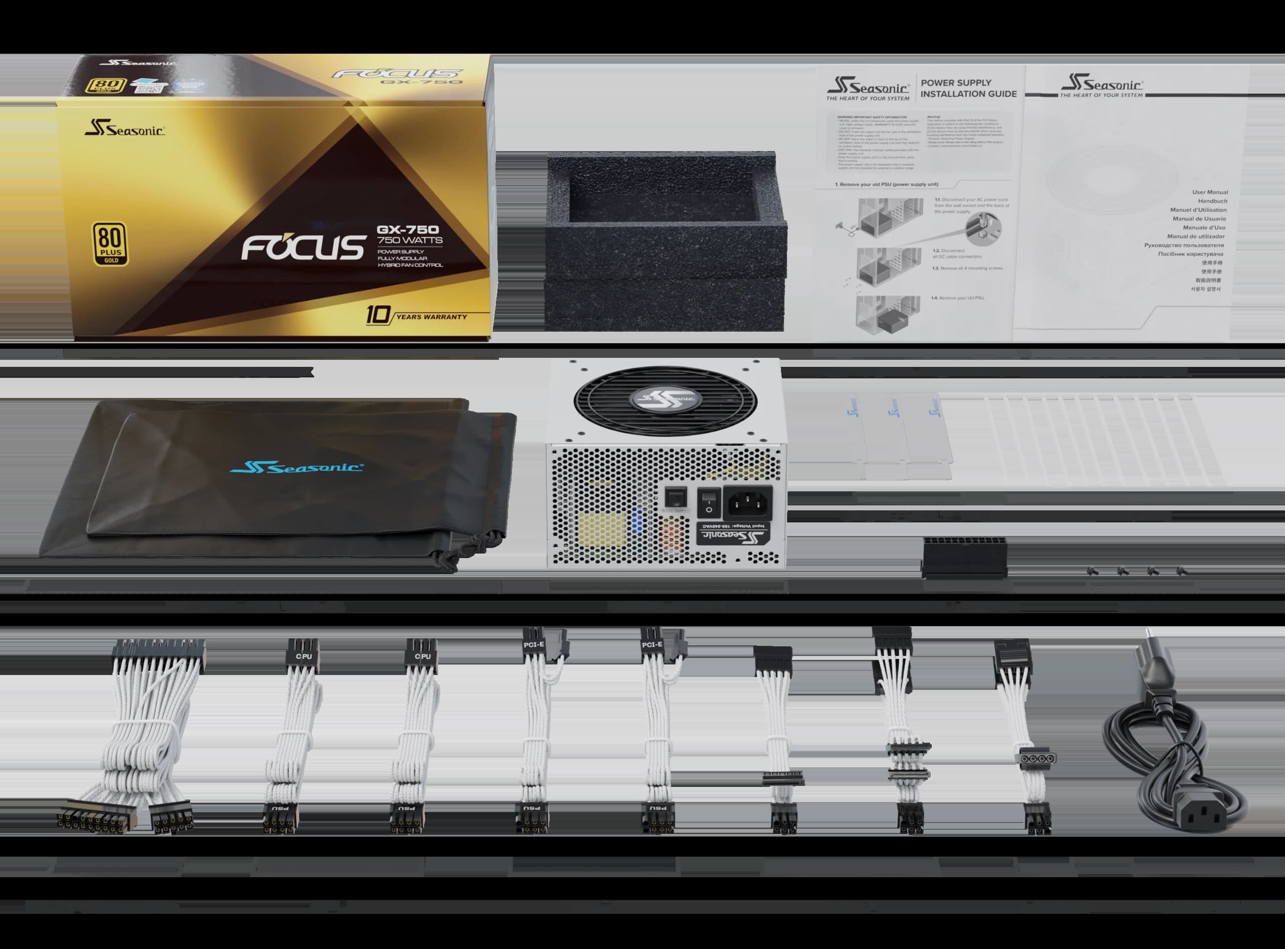 Seasonic FOCUS-GX-750-V4 (750W 80+ Gold) - Alimentation Seasonic - 7