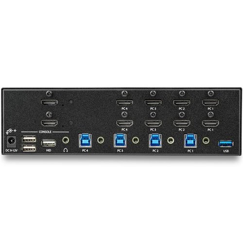 KVM Switch/USB Hub4 Dual Monitor Display - Achat / Vente sur grosbill.com - 3