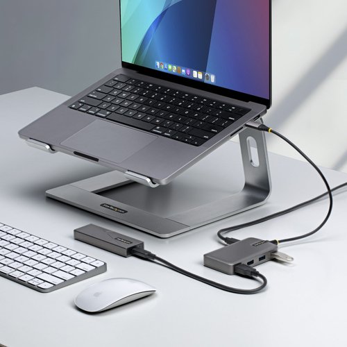 HUB USB-C 4 PORTS 5 GBPS ALI - Achat / Vente sur grosbill.com - 3