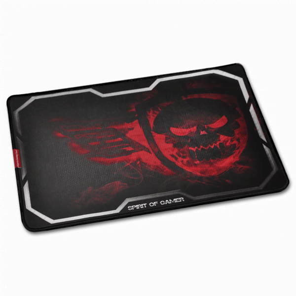 Spirit Of Gamer Gaming Smokey Skull - XL/Rouge - Tapis de souris - 1