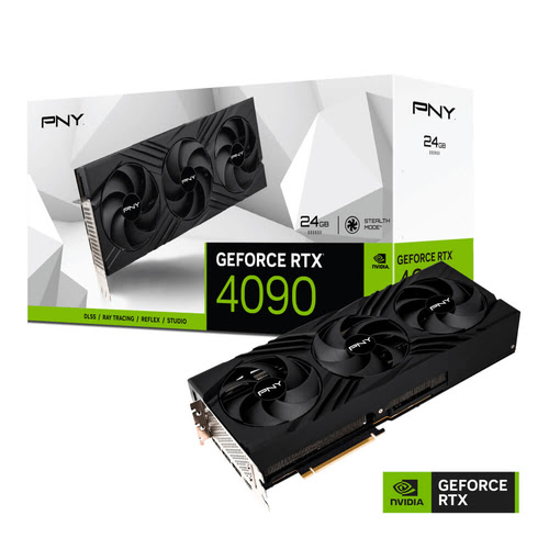 image produit PNY GeForce RTX 4090 24GB VERTO Triple Fan Edition  Grosbill