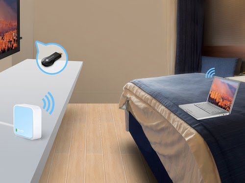 TP-Link TL-WR802N - Mini Routeur Pocket Wifi 300N  - Routeur - 5