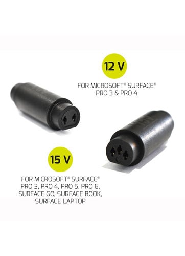 Port Chargeur secteur 60W pour MICROSOFT Surface - 2 embouts (900102) - Achat / Vente Chargeur sur grosbill.com - 2