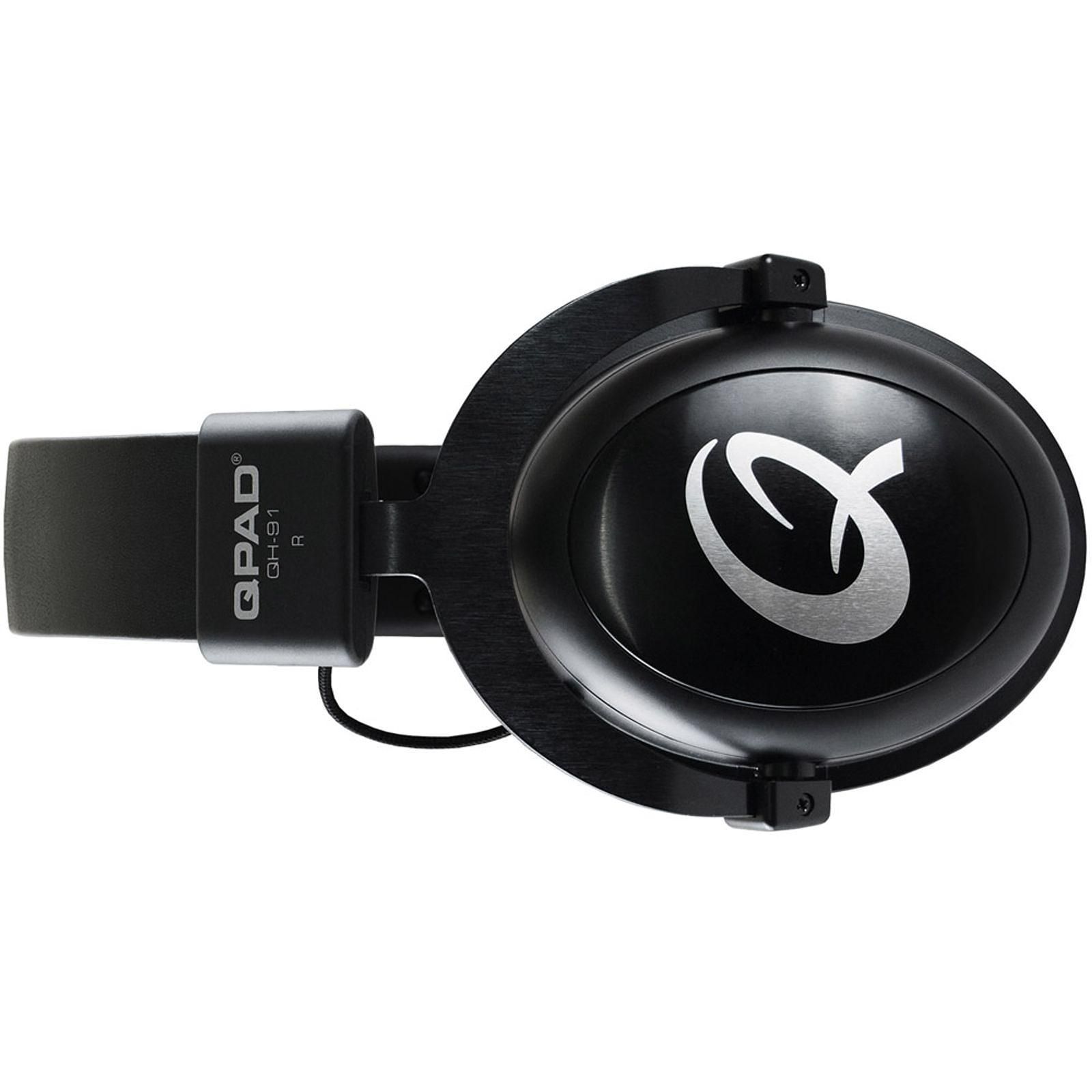 QPAD QH-91 Stereo Noir - Micro-casque - grosbill.com - 1