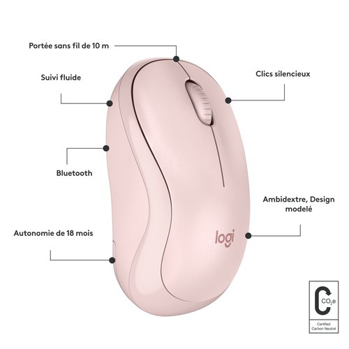LOGITECH M240 SILENT BT MOUSE - Achat / Vente sur grosbill.com - 6