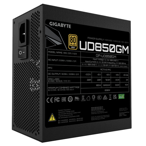 Gigabyte UD850GM Fully Modular (850W 80+ Gold) - Alimentation - 5