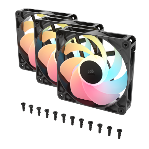 Corsair RS120-R ARGB (Pack 3x120mm) - Ventilateur boîtier Corsair - 10
