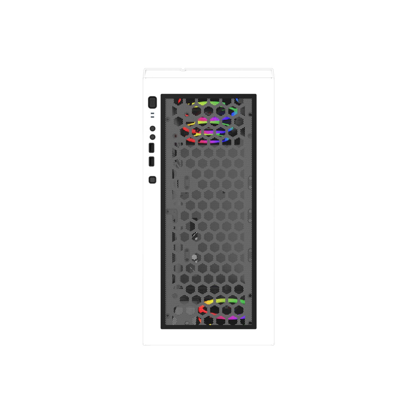 WHITE DESTROYER Strip-G - ARGB - MT/ATX - grosbill.com - 3