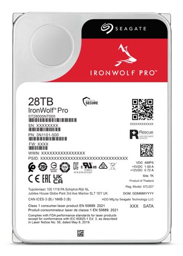 IRONWOLF PRO 3.5IN 7200RPM 28TB - Achat / Vente sur grosbill.com - 3