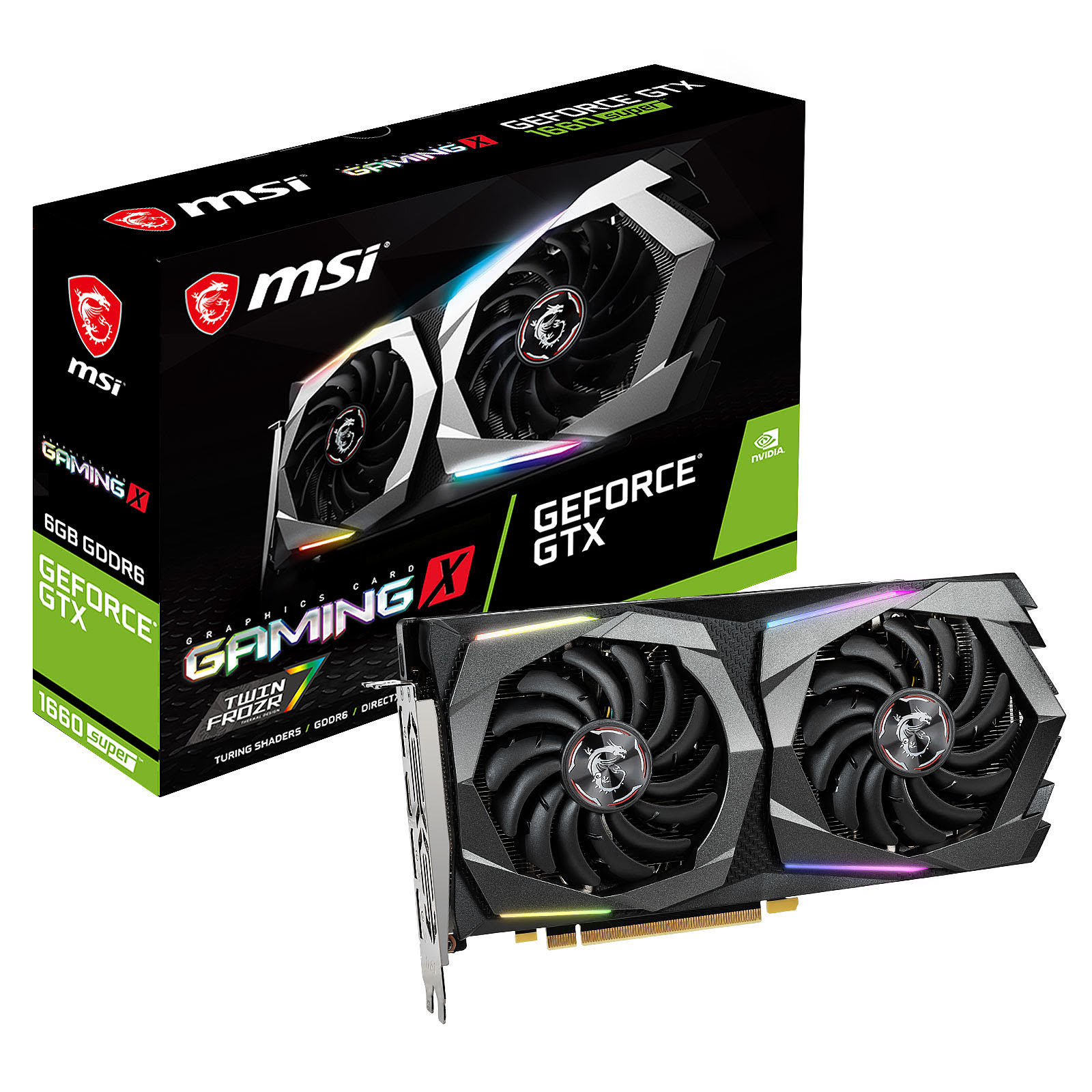 MSI GTX 1660 SUPER GAMING X  - Carte graphique MSI - grosbill.com - 0