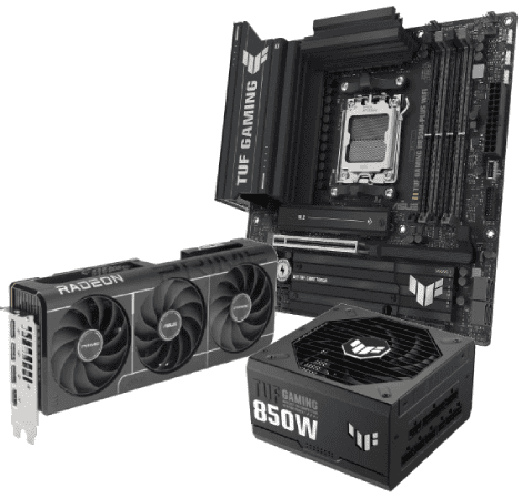 PRIME 9070 16G OC + 850W 3.1 Gold + B850M WIFI - grosbill.com - 0