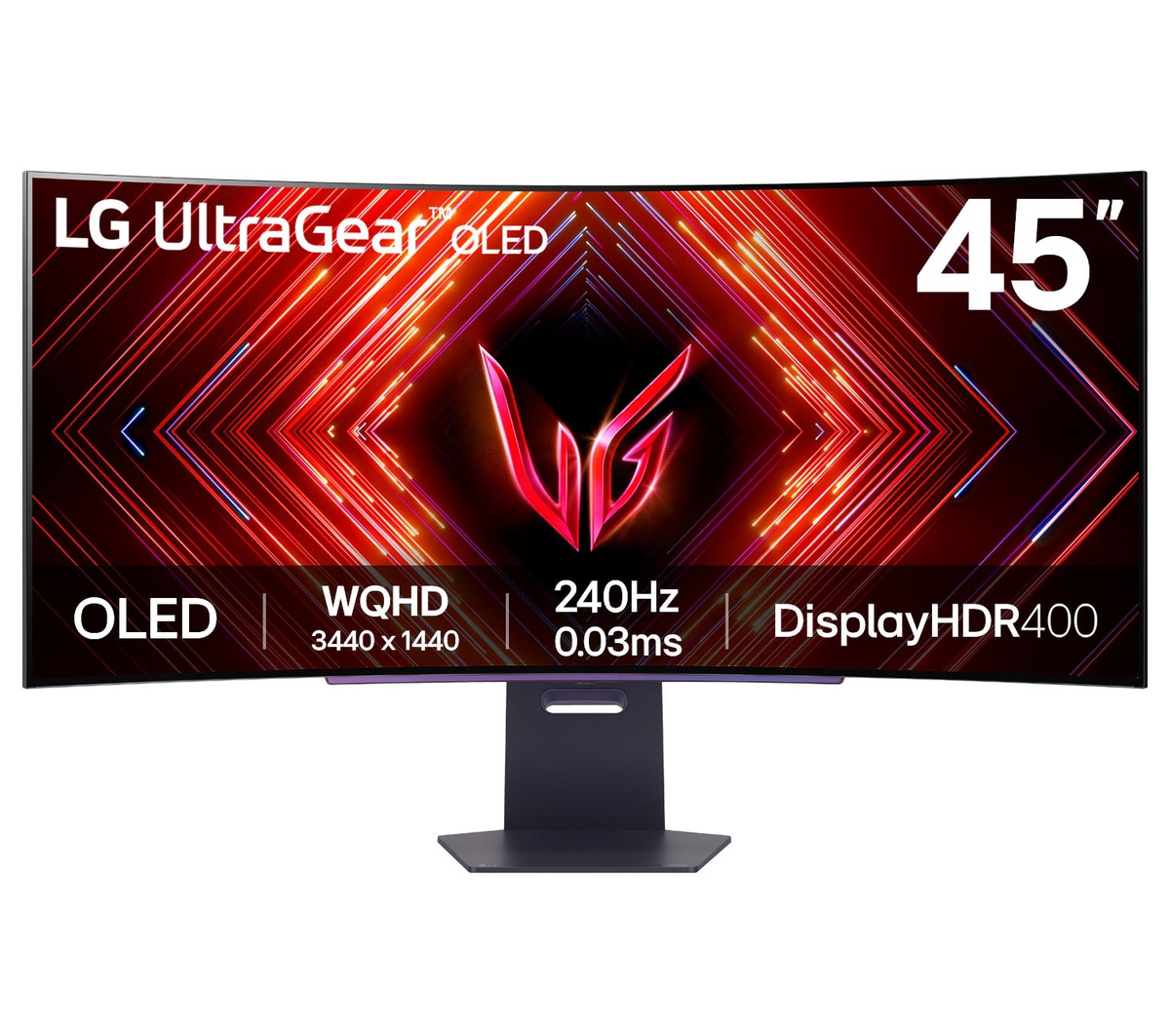 LG 45 pouces  45GS95QE-B - Ecran PC LG - grosbill.com - 0
