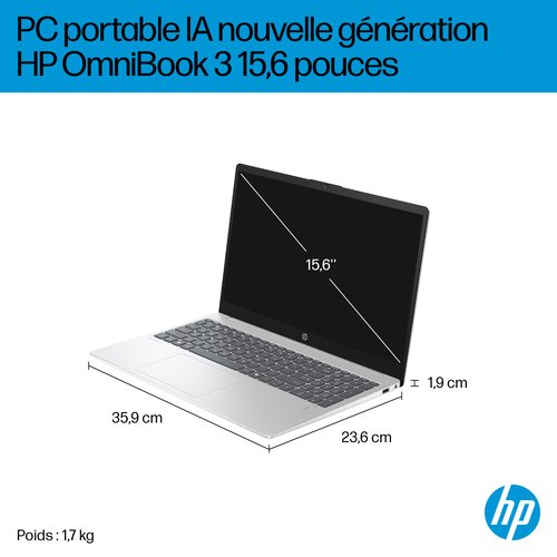 HP/15-fn0020nf/15.6FH/R7-AI/24G/512/W11H - Achat / Vente sur grosbill.com - 5