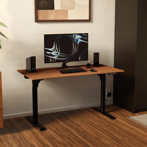 Arozzi Arena Nordico - Marron foncé (ARENA-NRD-BOX-WLN) - Achat / Vente Bureau sur grosbill.com - 5