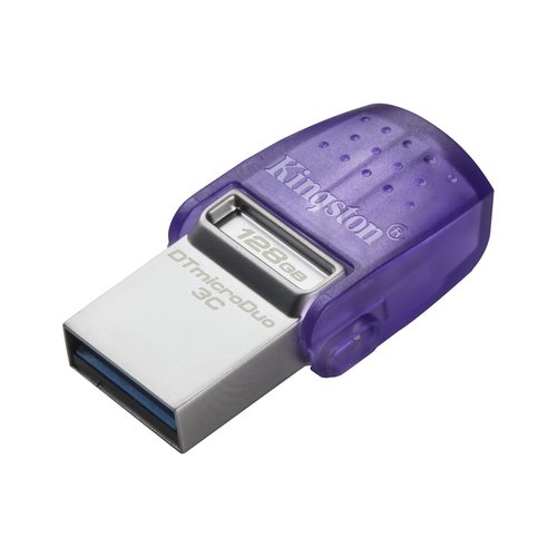 128GB DT MICRODUO 3C 200MB/S - Achat / Vente sur grosbill.com - 1