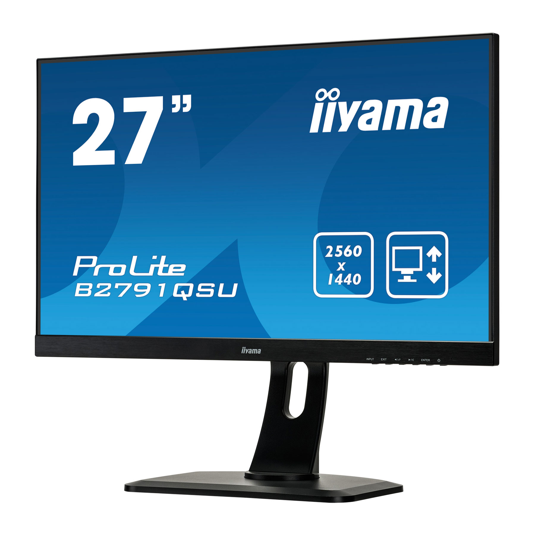 Iiyama 27 pouces  B2791QSU-B1-- - Ecran PC Iiyama - grosbill.com - 2