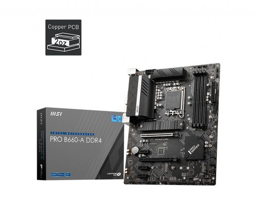 image produit MSI PRO B660-A DDR4-Seconde Vie-Très Bon Etat Grosbill