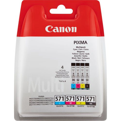 Canon - Noir, Cyan, Magenta, Jaune - 0386C004 - Achat / Vente Consommable imprimante sur grosbill.com - 0