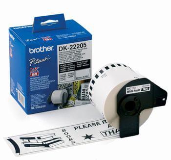 Etiquettes roll (6.2 x 30.5 cm) - DK22205 - Brother - grosbill.com - 0