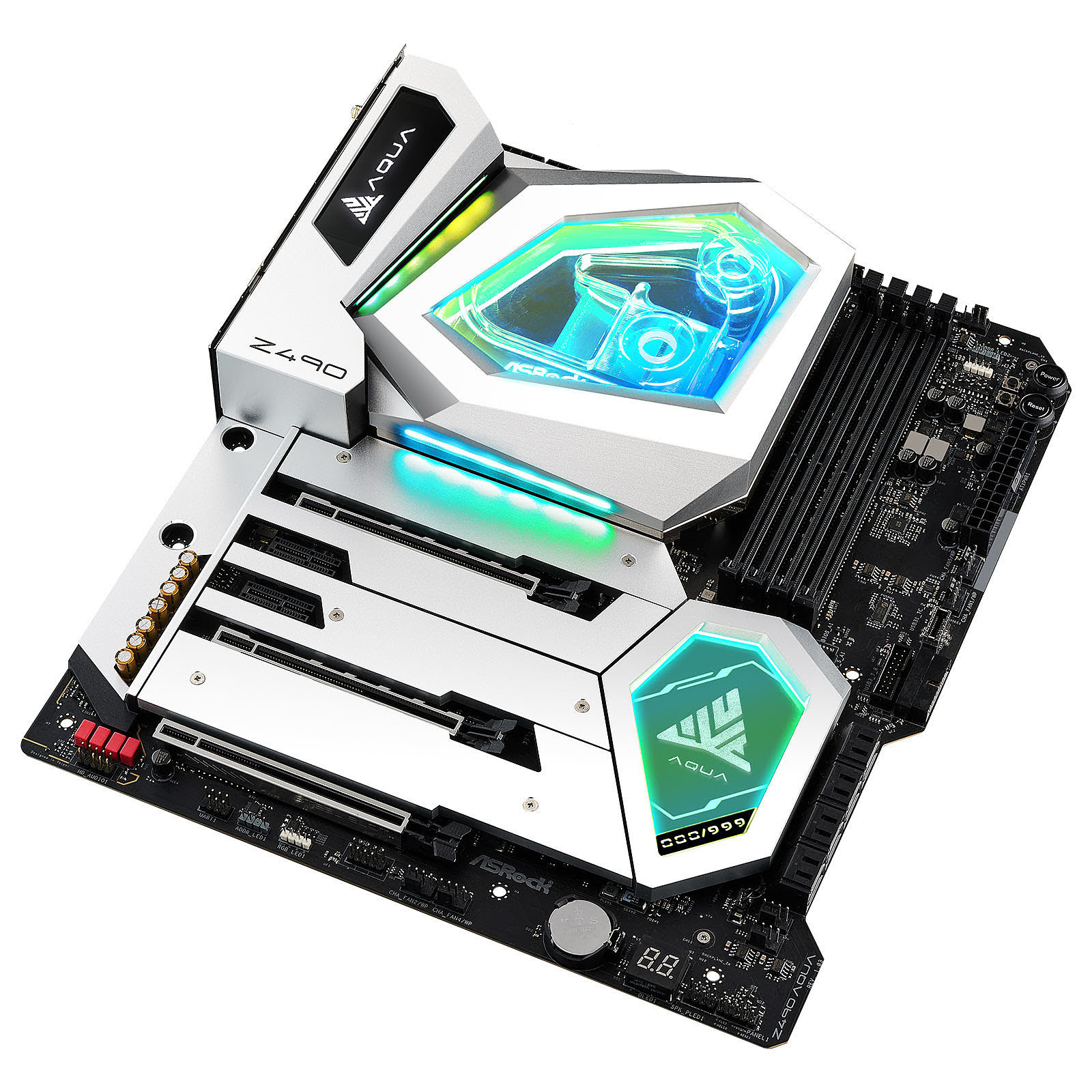 ASRock Z490 Aqua E-ATX  - Carte mère ASRock - grosbill.com - 3