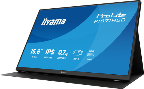 Iiyama 15 pouces  P1671HSC-B1 - Ecran PC Iiyama - grosbill.com - 2