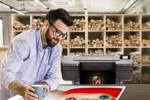 DESIGNJET Z9+DR 44IN PS PRINTER - Achat / Vente sur grosbill.com - 15