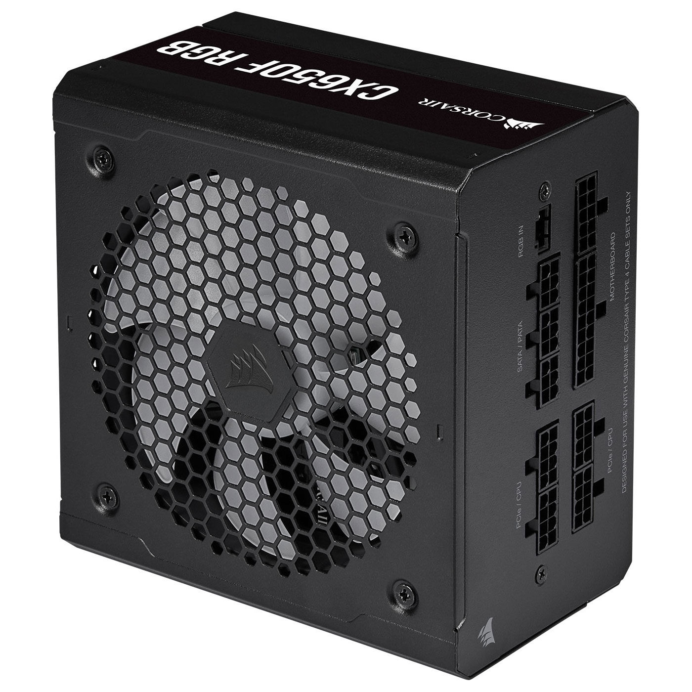 Corsair CX650F Black 80+ Bronze (650W) - Alimentation Corsair - 4