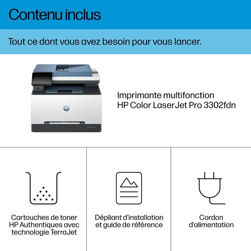 COLOR LASERJET PRO MFP 3302FDN - Achat / Vente sur grosbill.com - 7