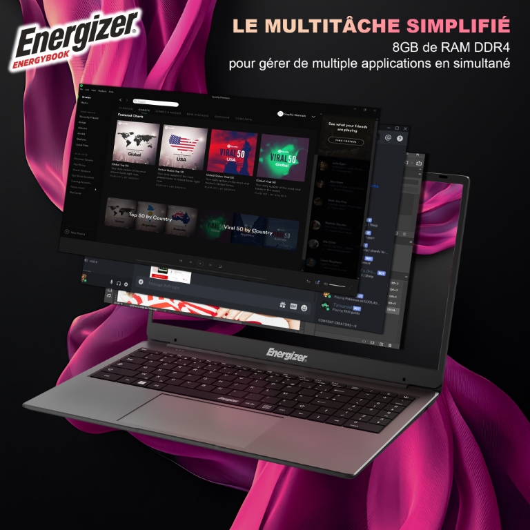 Energizer L15-N40-82AZ  - PC portable Energizer - grosbill.com - 4