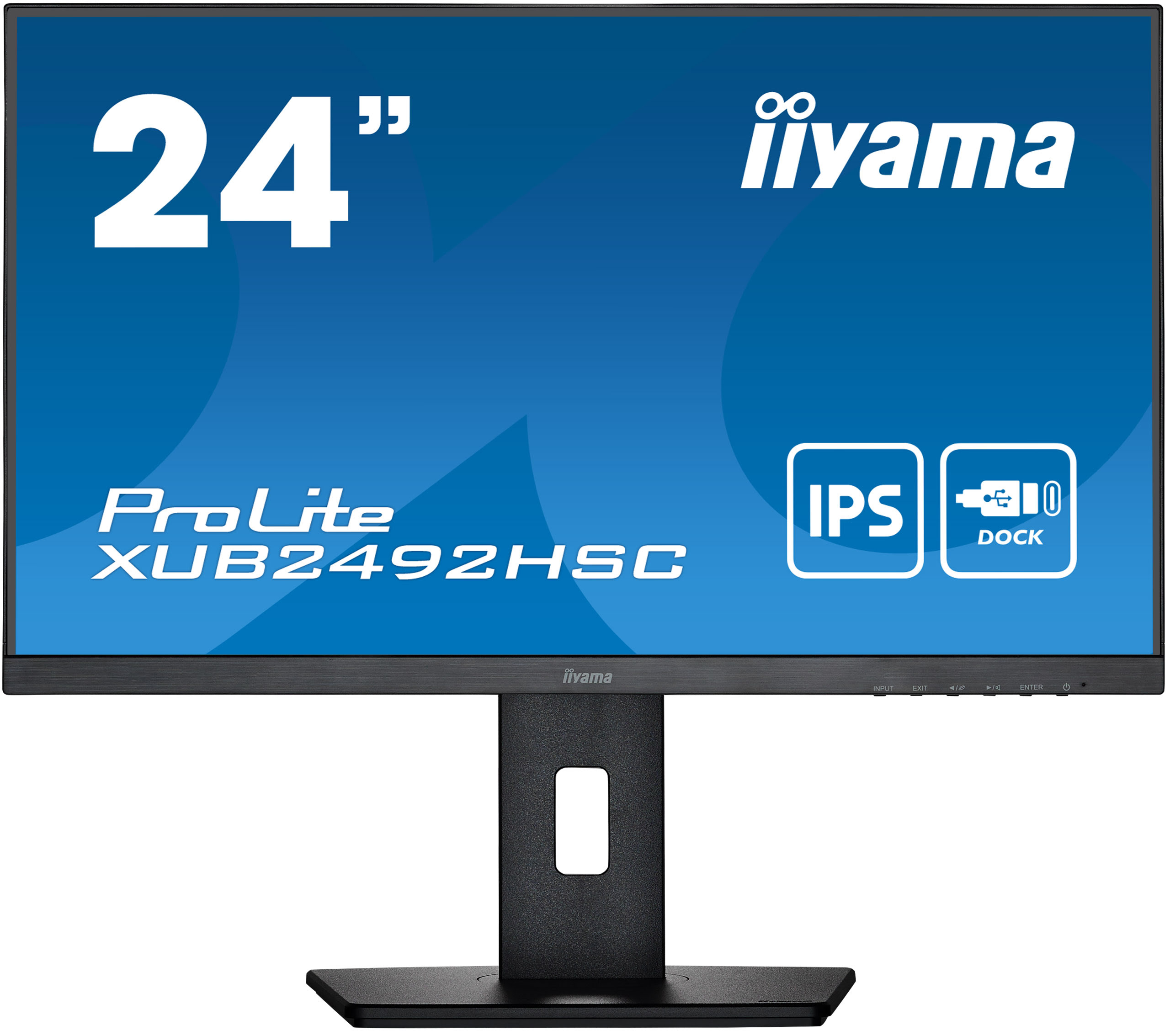 image produit Iiyama XUB2492HSC-B5 avec USB Type-C power Delivery 65W Grosbill