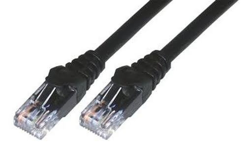 MCL Samar UTP cat6 cable 5m Black