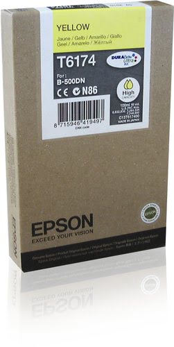 Epson - Jaune - C13T617400 - Achat / Vente Consommable imprimante sur grosbill.com - 0