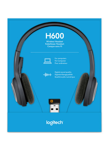 Logitech H600 Sans fil Stereo Noir - Micro-casque - grosbill.com - 3