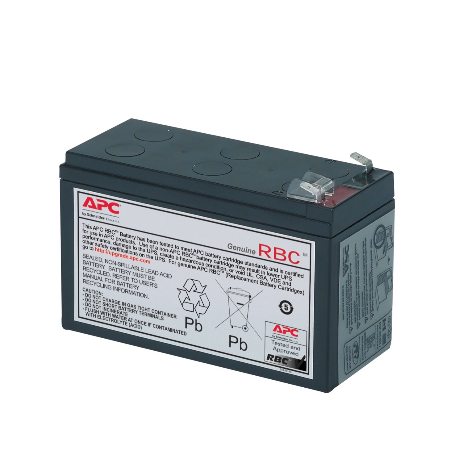 Batterie de remplacement RBC17 - Onduleur APC - grosbill.com - 1