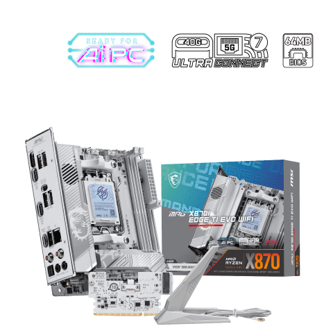 MSI X870I EDGE TI EVO WIFI Mini-ITX  - Carte mère MSI - 0