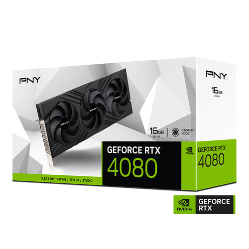 PNY GeForce RTX 4080 16GB VERTO Triple Fan Edition - Carte graphique - 2