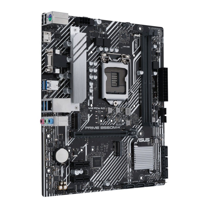 Asus PRIME B560M-K Micro-ATX  - Carte mère Asus - grosbill.com - 2