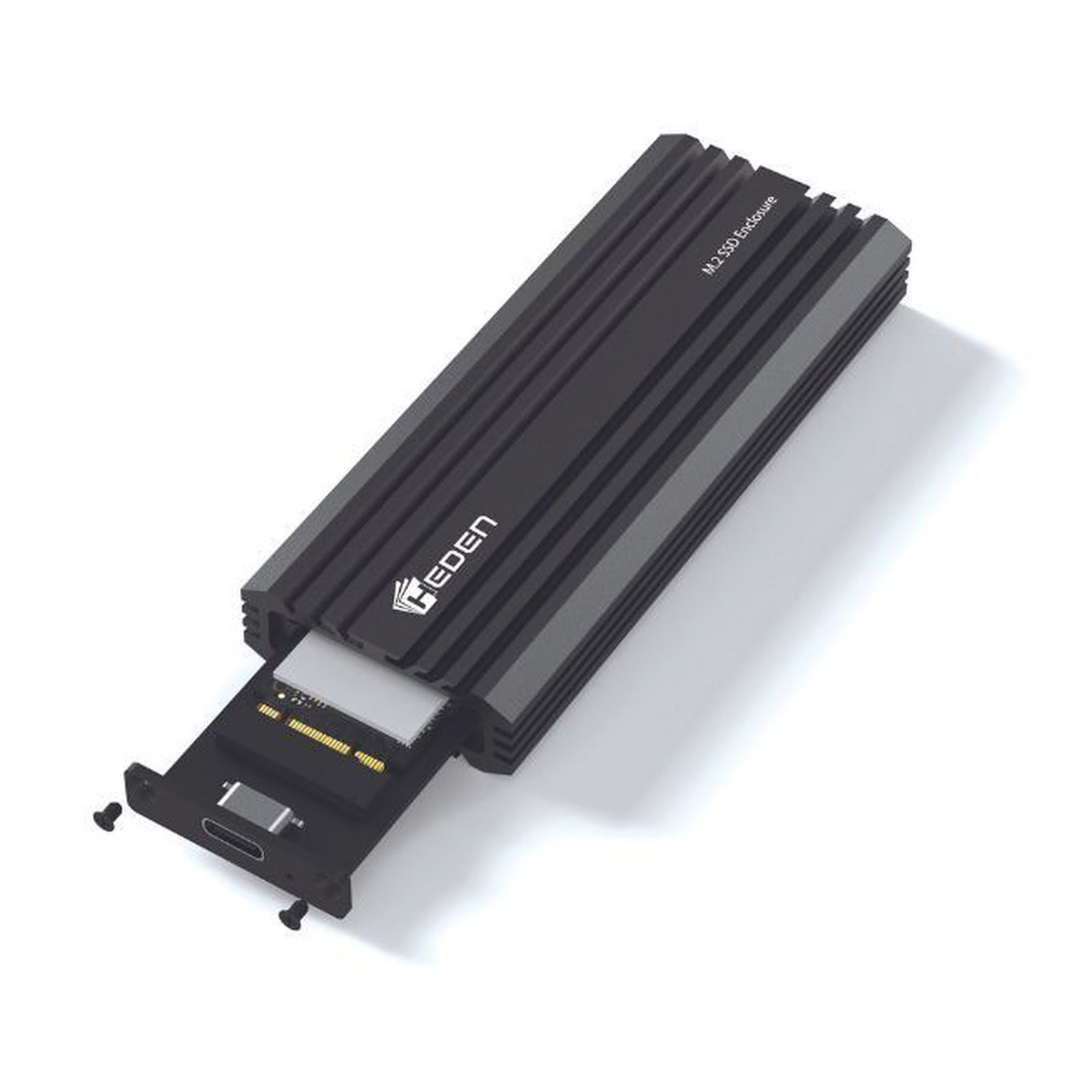 Heden 2.5 USB-C 3.2 Gen.2 pour SSD M.2 NVME/SATA