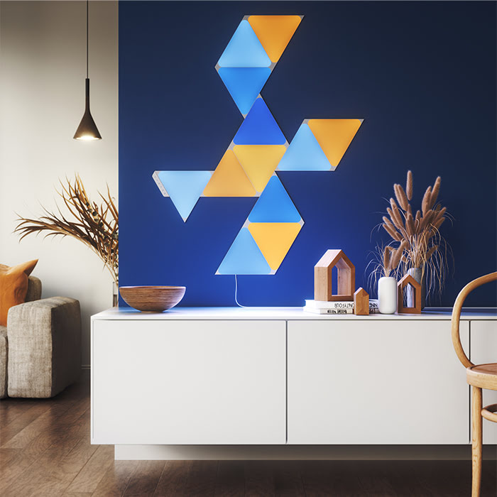 Nanoleaf Shapes Triangles Pack Expansion - 3 pièces (NL47-0001TW-3PK) - Achat / Vente Objet connecté / Domotique sur grosbill.com - 1