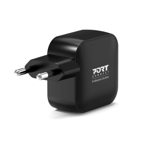 Port Chargeur mural 65W GaN 3 ports + Câble USB-C - 2m (902065PEU) - Achat / Vente Chargeur sur grosbill.com - 3