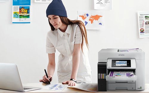 Imprimante multifonction Epson EcoTank ET-5880 - grosbill.com - 2