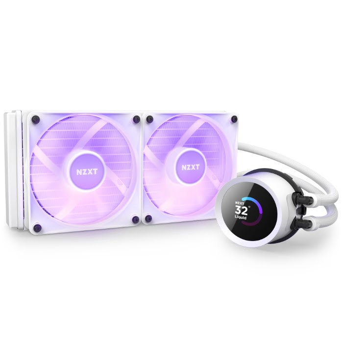 NZXT Kraken Blanc RGB 240mm - Watercooling NZXT - grosbill.com - 4