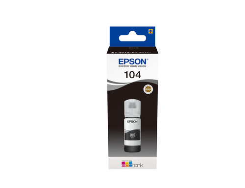 image produit Epson Bouteille 104 EcoTank Noire Grosbill