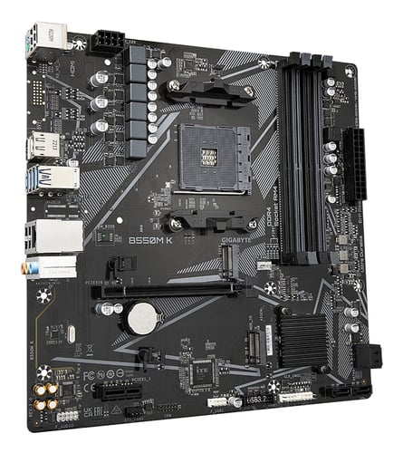 Gigabyte B550M K Micro-ATX  - Carte mère Gigabyte - grosbill.com - 2